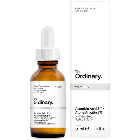 The Ordinary - Ascorbic Acid 8% + Alpha Arbutin 2%
